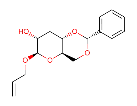 (R)-allyl 4,6-O-(phenylmethylene)-3-deoxy-β-D-ribo-hexopyranoside