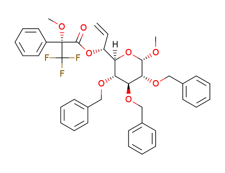 C<sub>40</sub>H<sub>41</sub>F<sub>3</sub>O<sub>8</sub>