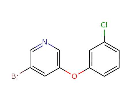 Pyridine,3-bromo-5-(3-chlorophenoxy)-