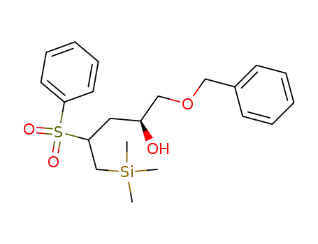 (2S)-1-(Phenylmethoxy)-4-(phenylsulfonyl)-5-(trimethylsilyl)-2-pentanol