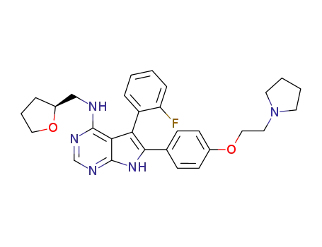 C<sub>29</sub>H<sub>32</sub>FN<sub>5</sub>O<sub>2</sub>