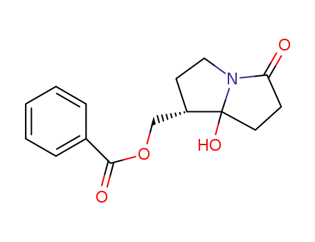 [(1S)-7a-hydroxy-5-oxohexahydro-1H-pyrrolizin-1-yl]methyl benzoate