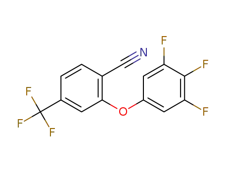 4-trifluoromethyl-2-(3,4,5-trifluorophenoxy)benzonitrile