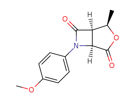 (1R,2R,5S)-6-(4-Methoxy-phenyl)-2-methyl-3-oxa-6-aza-bicyclo[3.2.0]heptane-4,7-dione