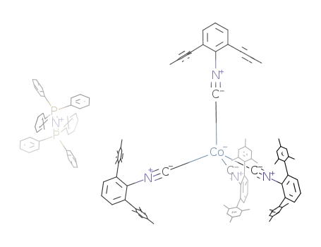 [PNP][Co(CNC<sub>6</sub>H<sub>3</sub>(2,4,6-Me<sub>3</sub>C<sub>6</sub>H<sub>2</sub>)2)4]