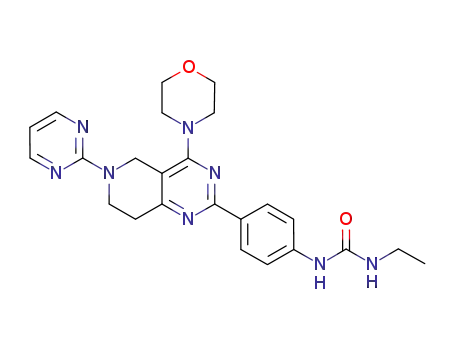 C<sub>24</sub>H<sub>28</sub>N<sub>8</sub>O<sub>2</sub>