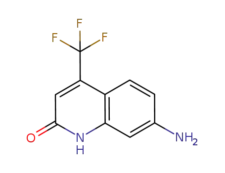 Molecular Structure of 58721-76-9 (7-amino-4-trifluoromethyl-2-quinolinone)