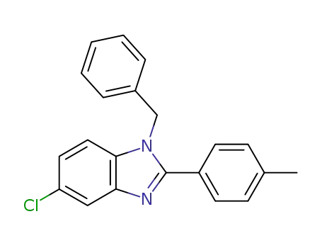 1-benzyl-5-chloro-2-(4-methylphenyl)-1H-benzimidazole