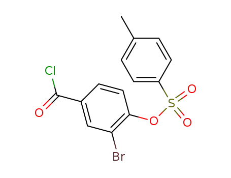 2-Bromo-4-(chlorocarbonyl)phenyl 4-methylbenzene-1-sulfonate