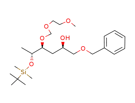 (2R,4S,5R)-1-(benzyloxy)-5-(tert-butyldimethylsilyloxy)-4-<(2-methoxyethoxy)methoxy>-2-hexanol
