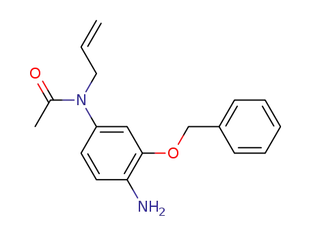 4-amino-3-(benzyloxy)-N-(2-propenyl)acetanilide