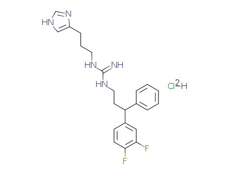 N-[3-(3,4-Difluoro-phenyl)-3-phenyl-propyl]-N'-[3-(1H-imidazol-4-yl)-propyl]-guanidine; hydrochloride