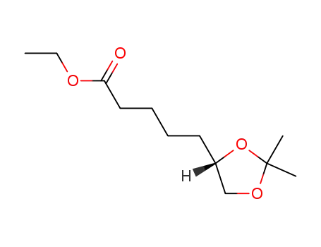 Molecular Structure of 119392-31-3 (ETHYL-6(S),7-ISOPROPYLIDENEDIOXY-HEPTANOATE)