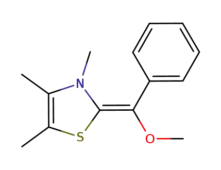 (Z)-2-(methoxy(phenyl)methylene)-3,4,5-trimethyl-2,3-dihydrothiazole