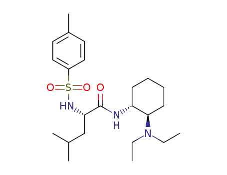 (S)-N-((1R,2R)-2-diethylaminocyclohexyl)-4-methyl-2-(4-methylphenylsulfonamino)pentanamide