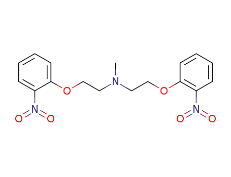 Molecular Structure of 24119-23-1 (Methyl-bis-[2-(2-nitro-phenoxy)-ethyl]-amine)