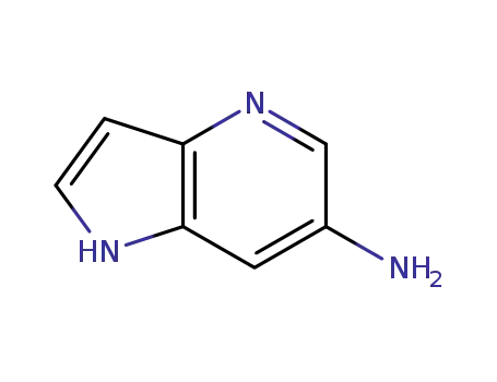 Molecular Structure of 1015609-67-2 (1H-Pyrrolo[3,2-b]pyridin-6-amine)
