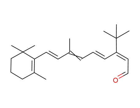 2,4,6,8-Nonatetraenal,
3-(1,1-dimethylethyl)-7-methyl-9-(2,6,6-trimethyl-1-cyclohexen-1-yl)-,
(E,E,E,Z)-