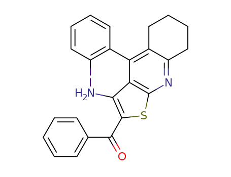[3-amino-4-(2-iodophenyl)-5,6,7,8-tetrahydrothieno[2,3-b]quinoline-2-yl](phenyl)methanone