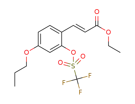 C<sub>15</sub>H<sub>17</sub>F<sub>3</sub>O<sub>6</sub>S