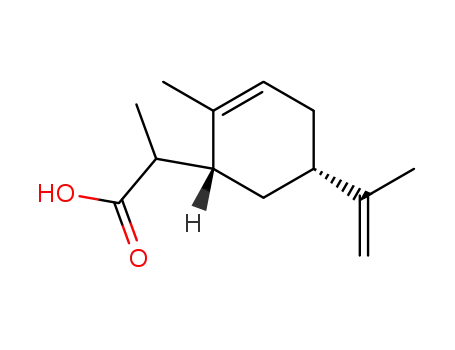 2-((1R,5S)-5-Isopropenyl-2-methyl-cyclohex-2-enyl)-propionic acid