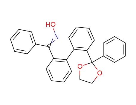 Methanone, phenyl[2'-(2-phenyl-1,3-dioxolan-2-yl)[1,1'-biphenyl]-2-yl]-,
oxime, (1Z)-