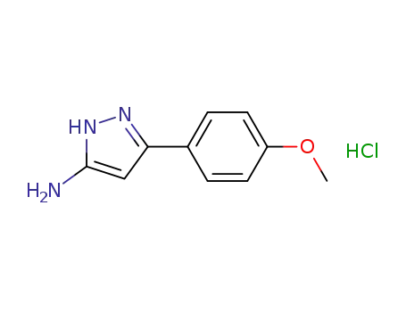 5-(4-methoxy-phenyl)-2H-pyrazol-3-ylamine hydrochloride