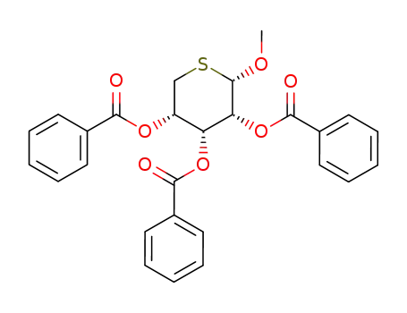 methyl 2,3,4-tri-O-benzoyl-5-thio-α-D-ribopyranoside