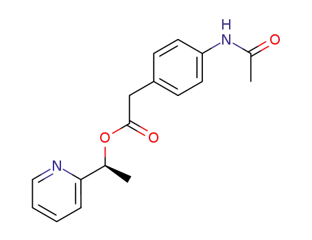 (4-Acetylamino-phenyl)-acetic acid (S)-1-pyridin-2-yl-ethyl ester