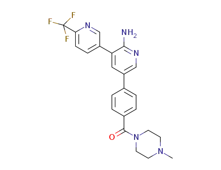 C<sub>23</sub>H<sub>22</sub>F<sub>3</sub>N<sub>5</sub>O