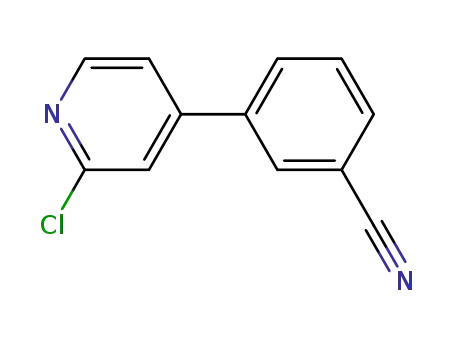 2-CHLORO-4-(3-CYANOPHENYL)PYRIDINE