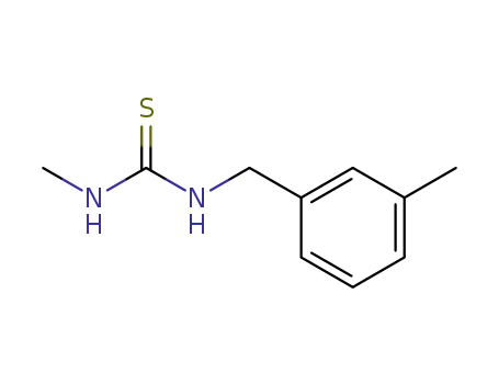 Molecular Structure of 92188-06-2 (1-methyl-3-(3-methylbenzyl)thiourea)