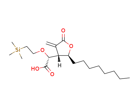 (R)-((2S,3R)-4-Methylene-2-octyl-5-oxo-tetrahydro-furan-3-yl)-(2-trimethylsilanyl-ethoxy)-acetic acid