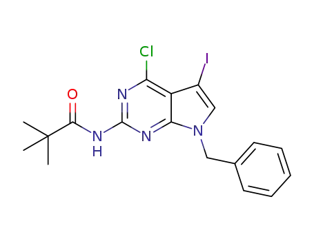 C<sub>18</sub>H<sub>18</sub>ClIN<sub>4</sub>O