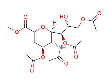 methyl 5-acetamido-4,7,9-tri-O-acetyl-2,6-anhydro-3,5-dideoxy-D-glycero-D-galacto-non-2-enopyranosonate