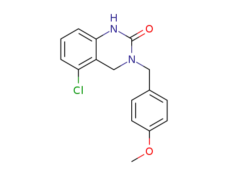 5-chloro-3,4-dihydro-3-(p-methoxybenzyl)-2(1H)-quinazolinone