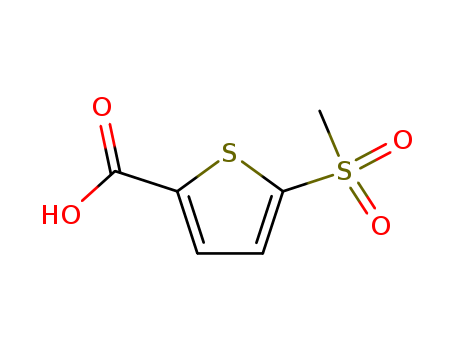 2-Thiophenecarboxylicacid, 5-(methylsulfonyl)-