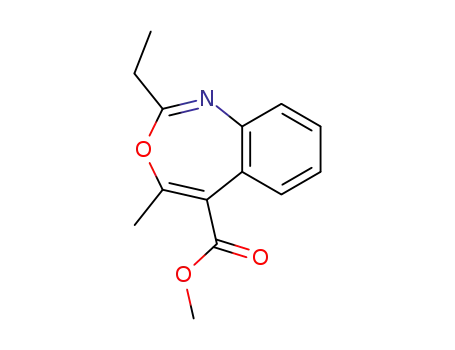 6-Ethyl-8-methyl-7-oxa-5-aza-benzocycloheptene-9-carboxylic acid methyl ester
