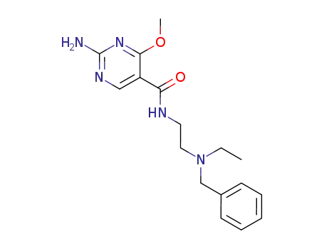 2-아미노-N-(2-(벤질에틸아미노)에틸)-4-메톡시-5-피리미딘카르복사미드