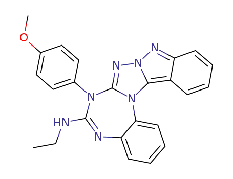 C<sub>24</sub>H<sub>21</sub>N<sub>7</sub>O