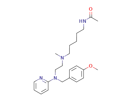 N'-(5-N-acetamidopentyl)-N-(4-methoxybenzyl)-N'-methyl-N-2-pyridinyl-1,2-ethanediamine