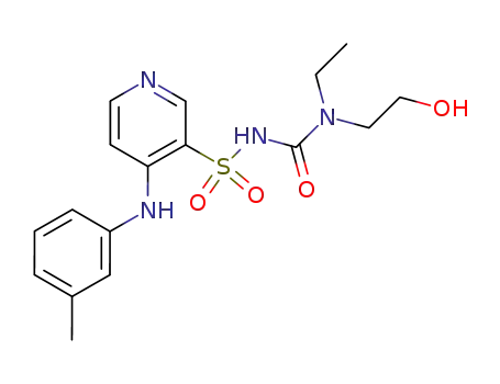 Molecular Structure of 72826-74-5 (C<sub>17</sub>H<sub>22</sub>N<sub>4</sub>O<sub>4</sub>S)