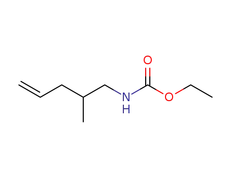 Carbamic  acid,  (2-methyl-4-pentenyl)-,  ethyl  ester  (9CI)