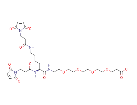 Bis-Mal-Lysine-PEG4-acid