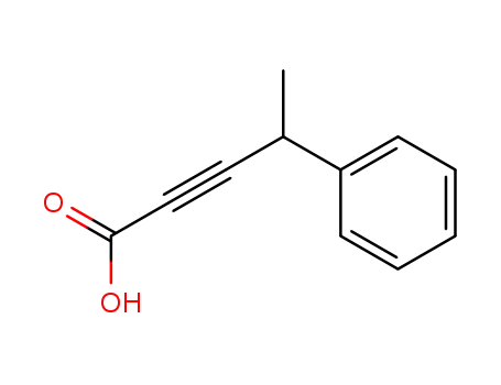 4-phenylpent-2-ynoic acid