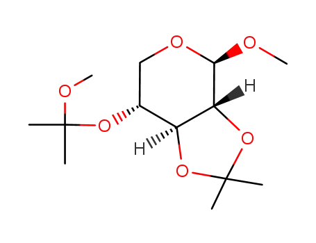 methyl 2,3-O-isopropylidene-4-O-(1-methoxy-1-methylethyl)-β-D-xylopyranoside