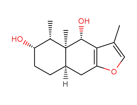 (3beta,6beta)-Furanoeremophilane-3,6-diol