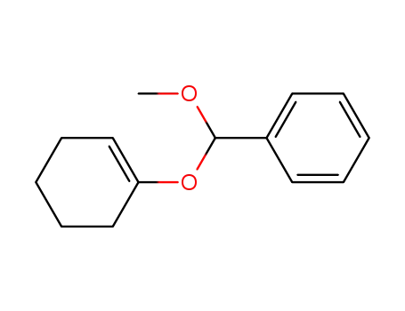 Benzene, [(1-cyclohexen-1-yloxy)methoxymethyl]-