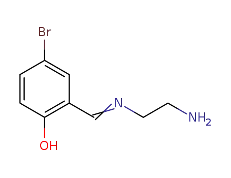 Molecular Structure of 1447755-14-7 (2-[(2-aminoethylimino)methyl]-4-bromophenol)