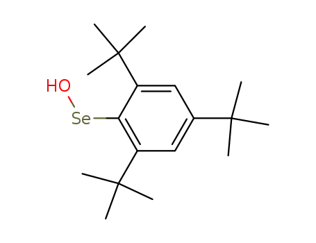 Molecular Structure of 114031-53-7 (Benzeneselenenic acid, 2,4,6-tris(1,1-dimethylethyl)-)